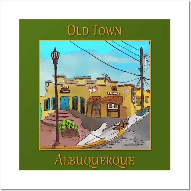 Store front in Old Town, Albuquerque New Mexico Wall Art by WelshDesigns